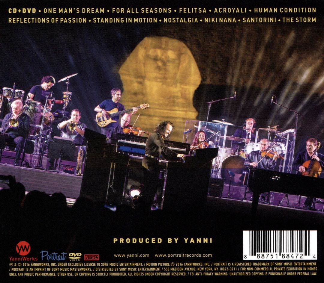 Dream Concert: Live from the Great Pyramids of Egypt cover art