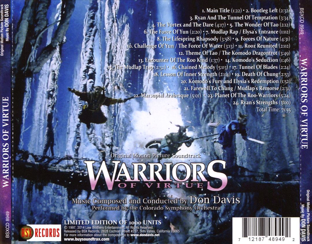 Warriors of Virtue [Original Motion Picture Soundtrack] cover art