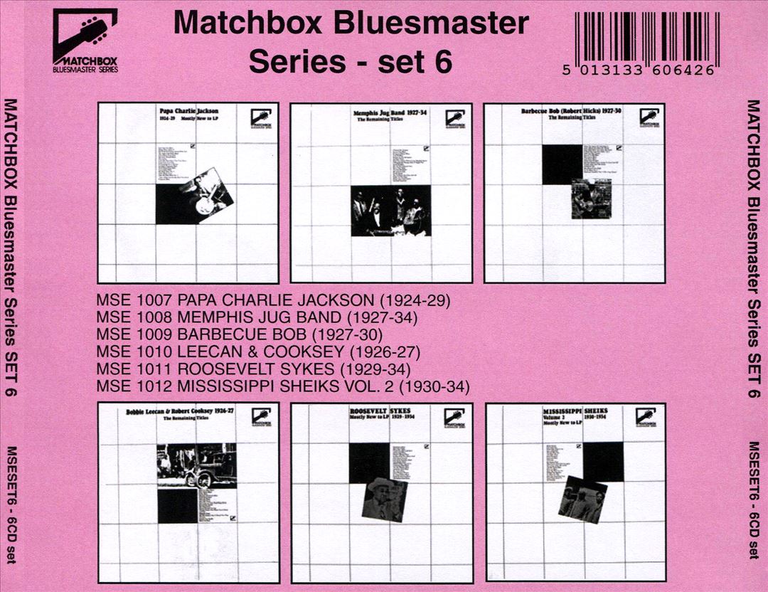 Matchbox Bluesmaster Series: Set 6 cover art