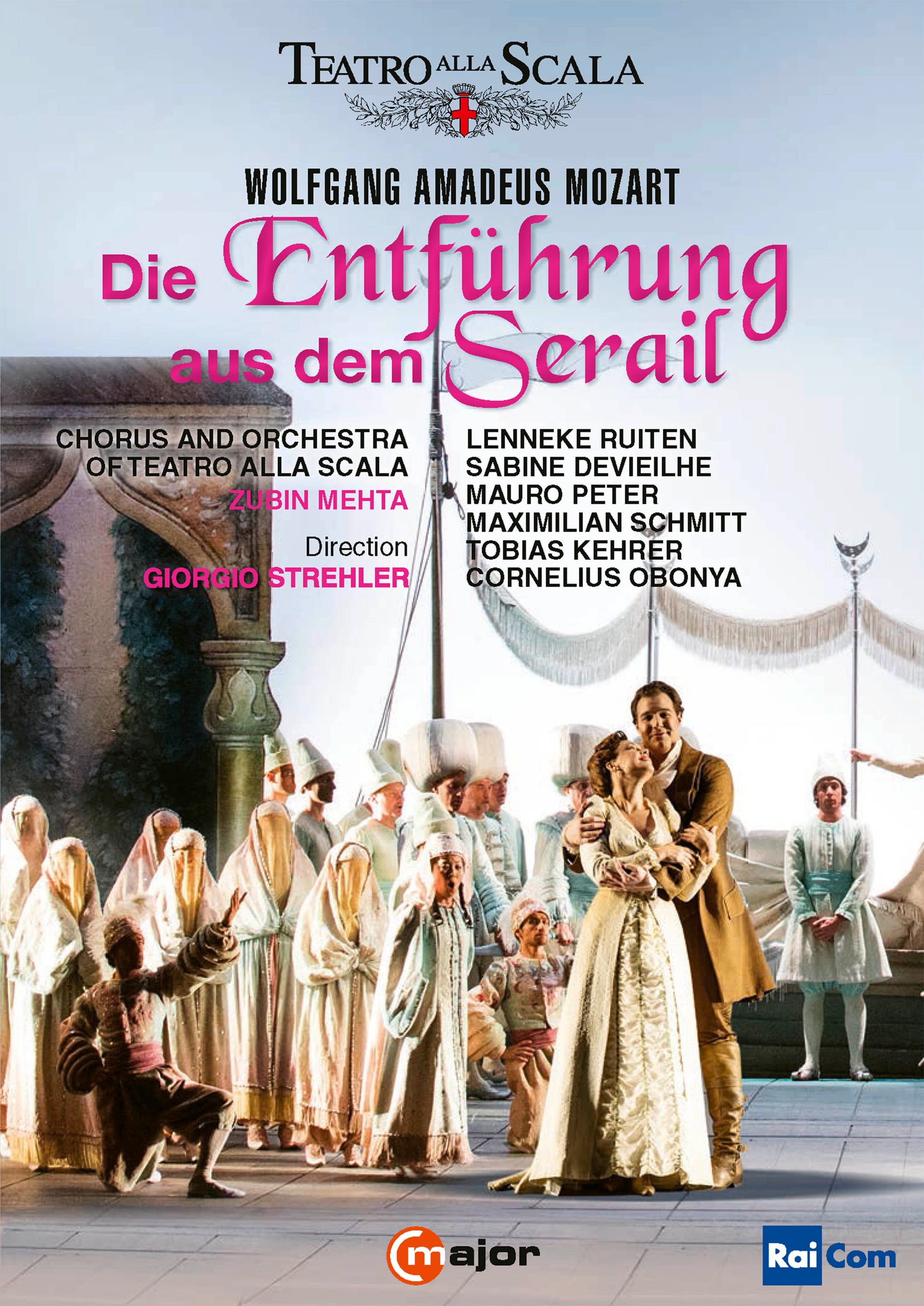 Wolfgang Amadeus Mozart: Die Entführung aus dem Serai [Video] cover art