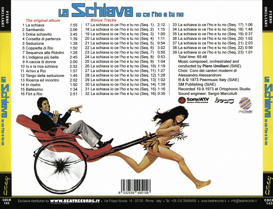 Schiava Io Ce L'Ho E Tu No cover art
