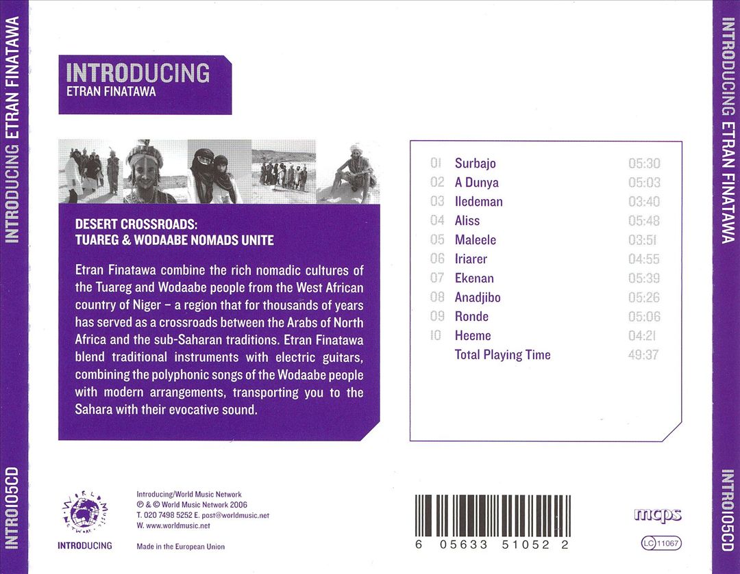 Introducing Etran Finatawa cover art