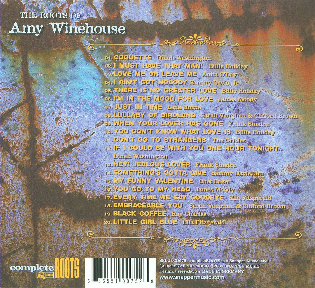 Roots of Amy Winehouse cover art