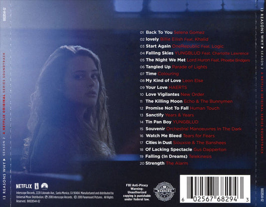 13 Reasons Why: Season 2 [Original TV Soundtrack] cover art