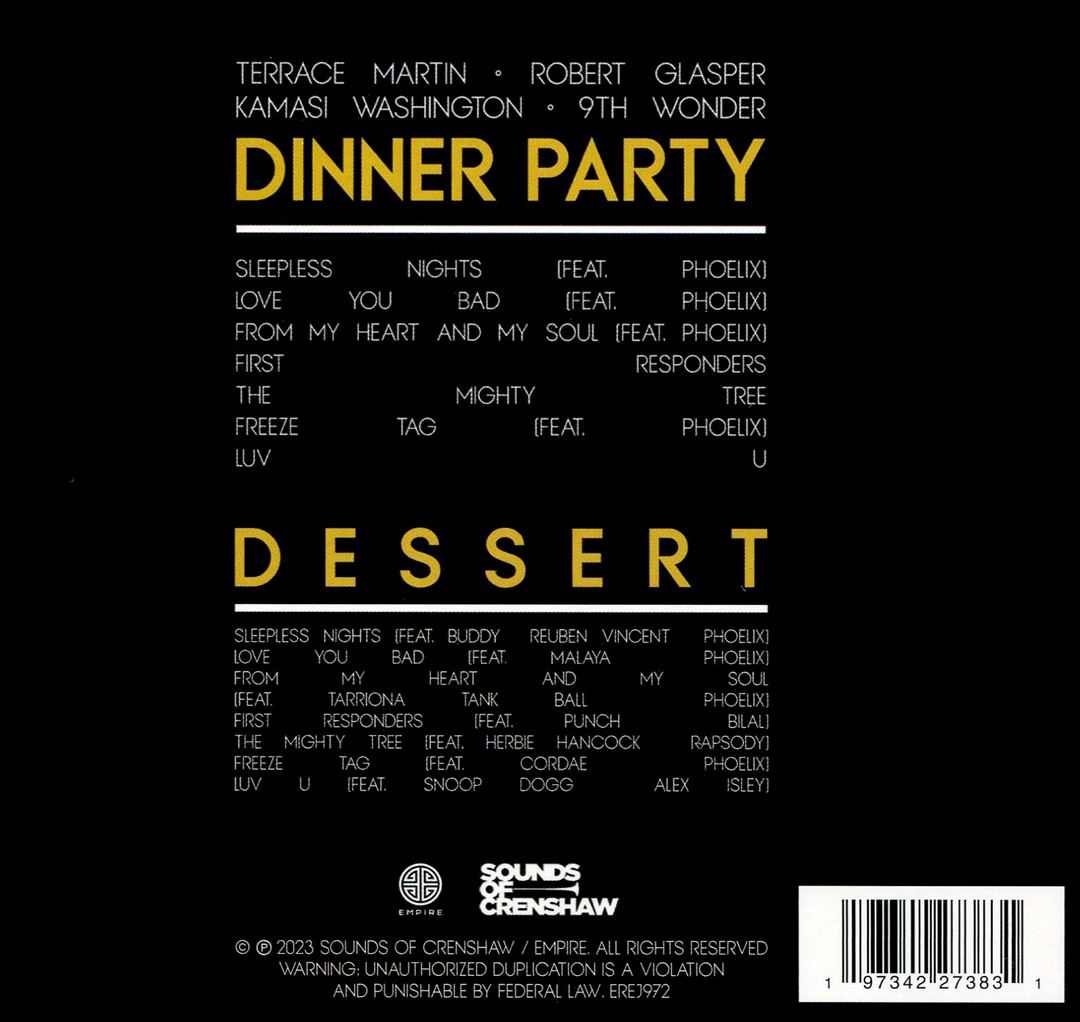 Dinner & Dessert cover art