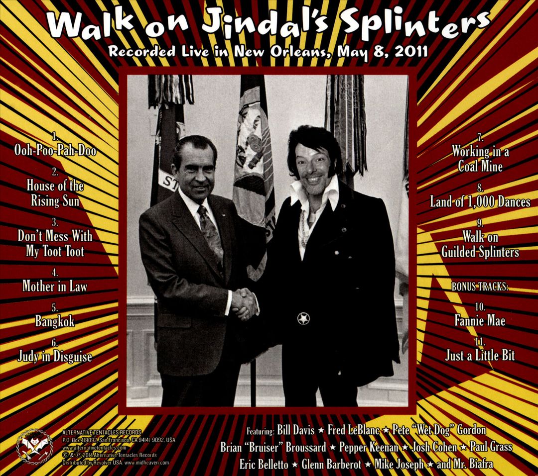 Walk on Jindal's Splinters cover art