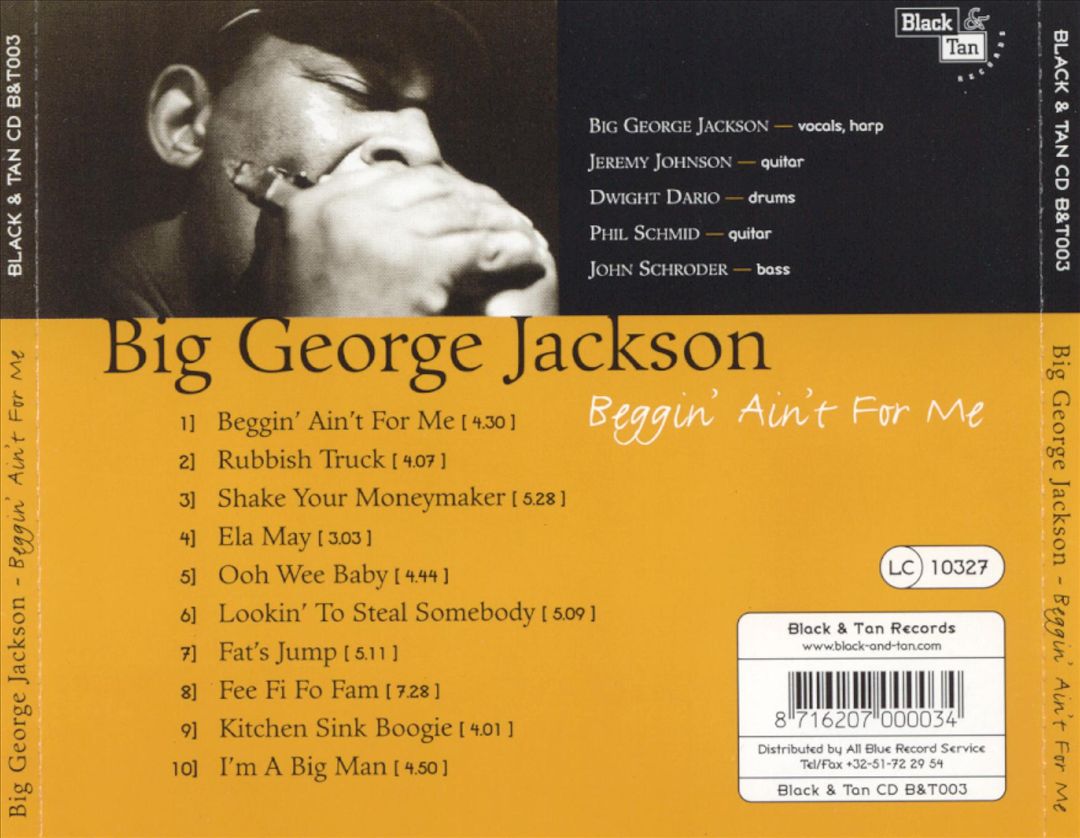 Beggin' Ain't for Me cover art