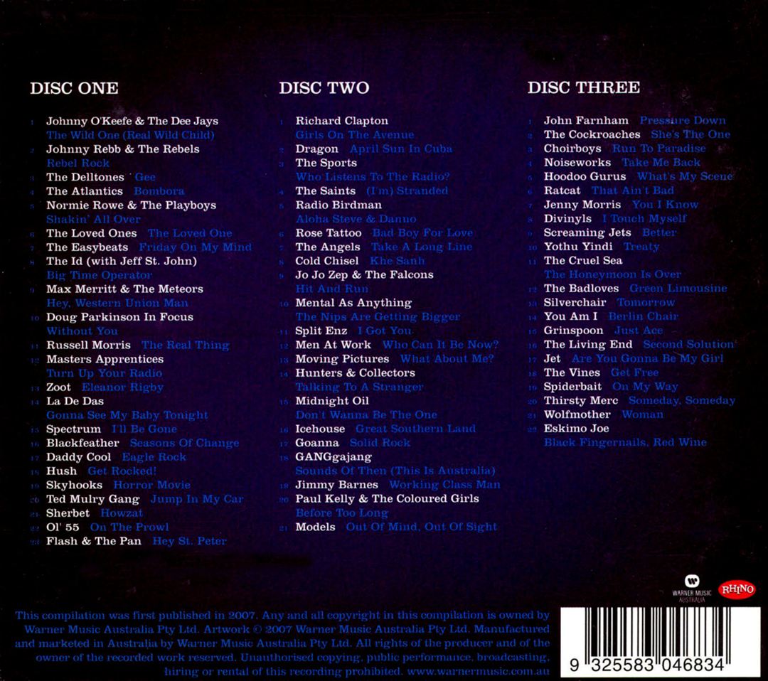 50 Years of Australian Rock & Roll [Deluxe] cover art