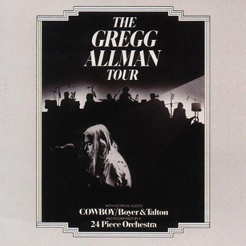 Gregg Allman Tour cover art