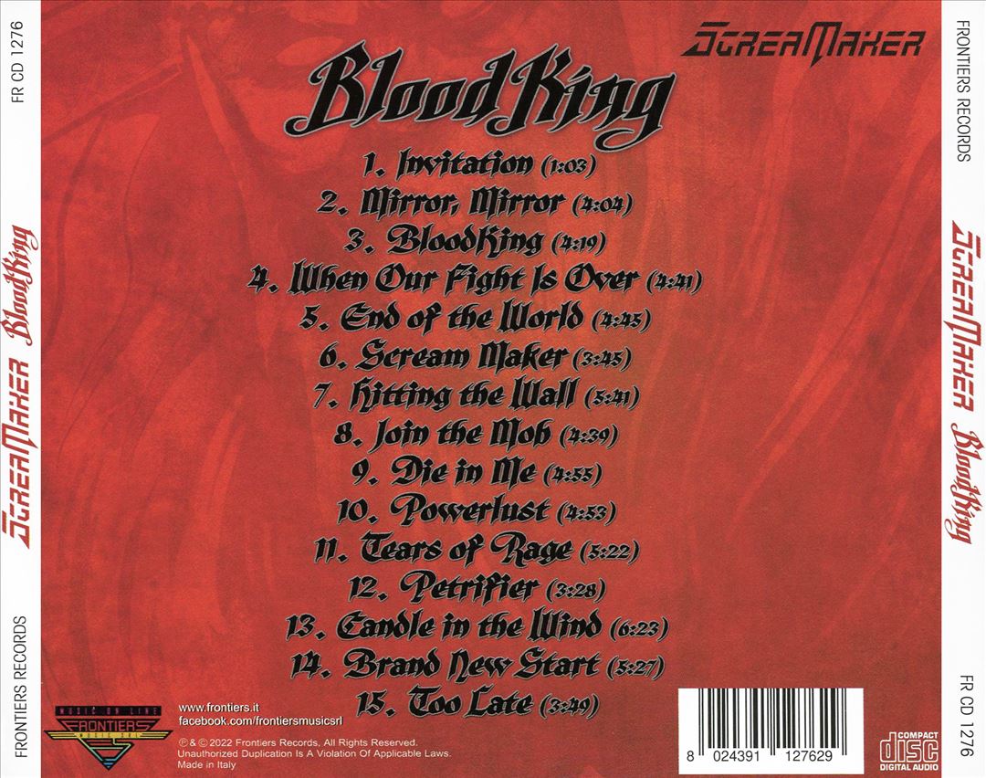 Bloodking cover art