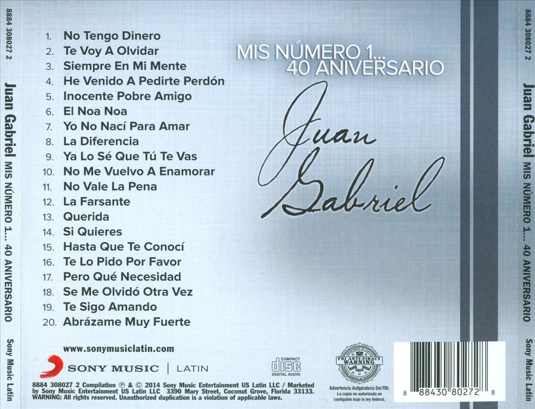 Mis Número 1...40 Aniversario cover art