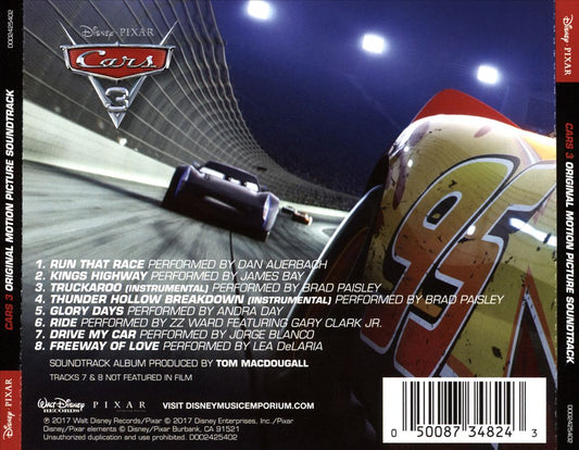 Cars 3 [Original Soundtrack] cover art