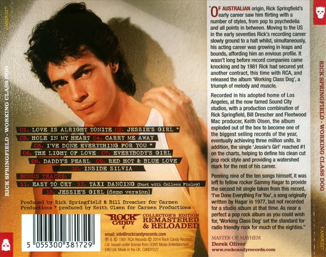 Working Class Dog cover art