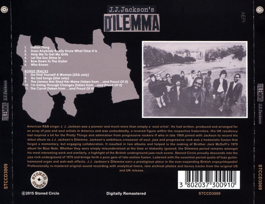 J.J. Jackson's Dilemma cover art