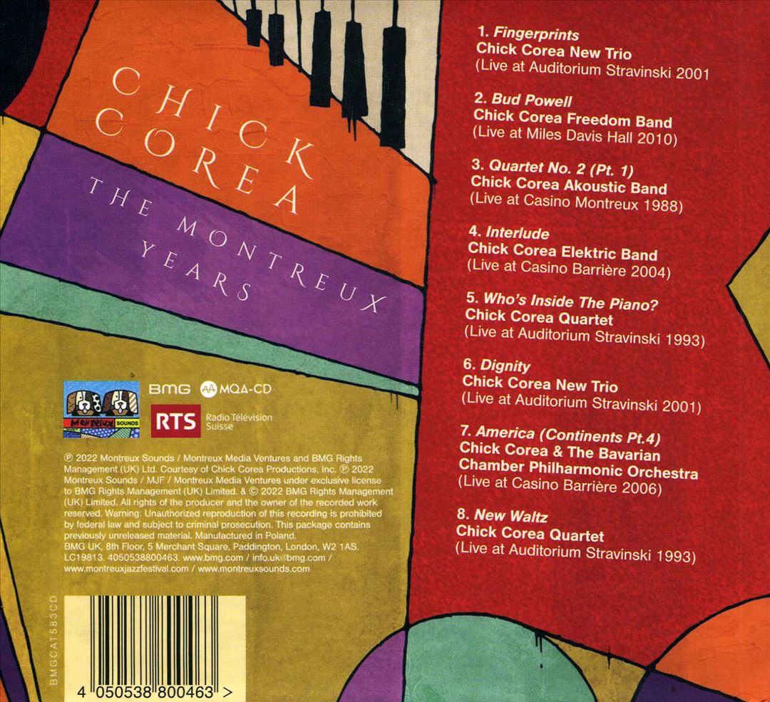 Montreux Years cover art