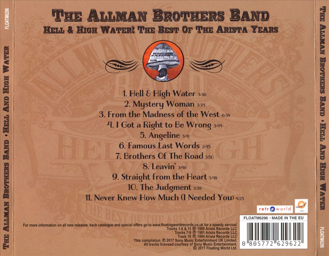 Hell & High Water: The Best of the Arista Years cover art