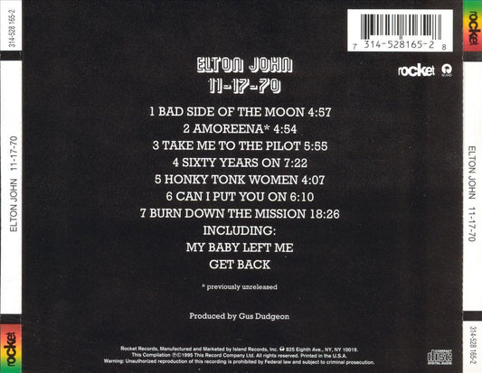 11-17-70 cover art