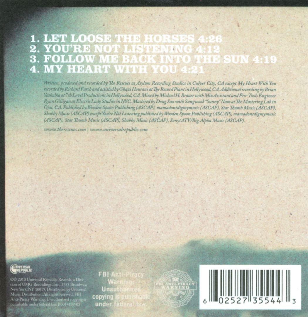 Rescues EP cover art