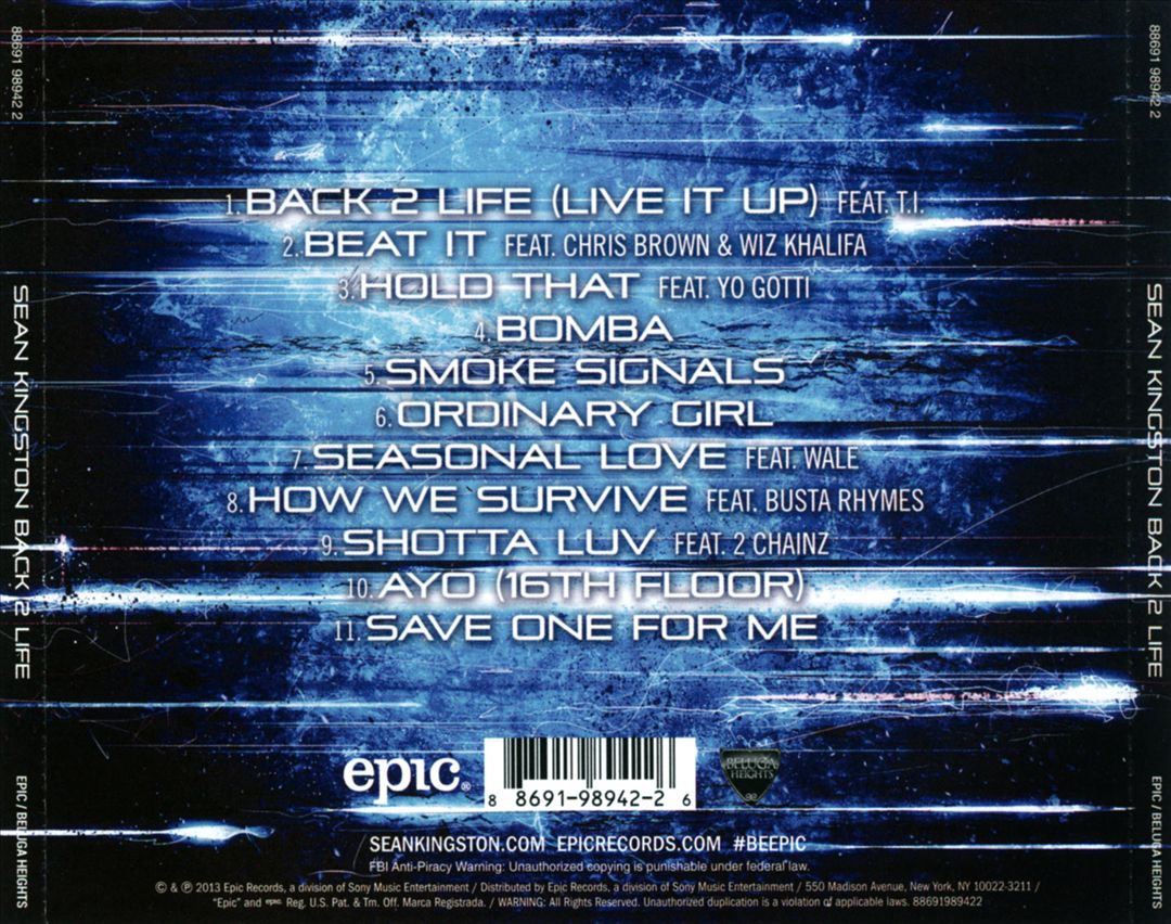 Back 2 Life cover art