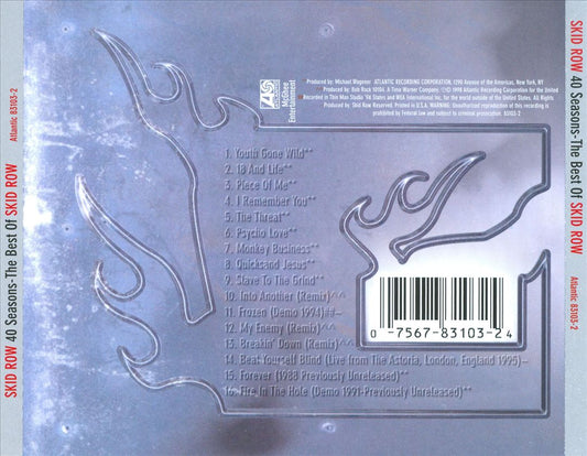Best Of Skid Row cover art