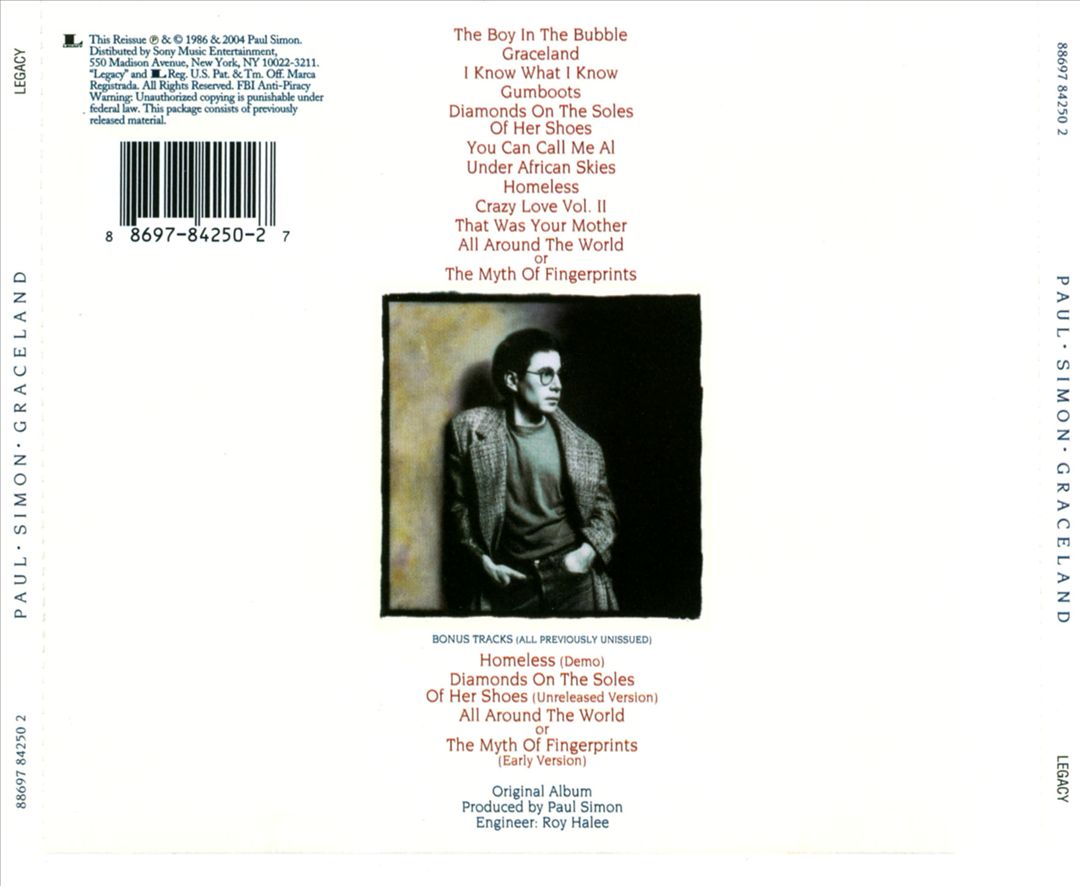 Graceland [Remastered & Expanded] cover art