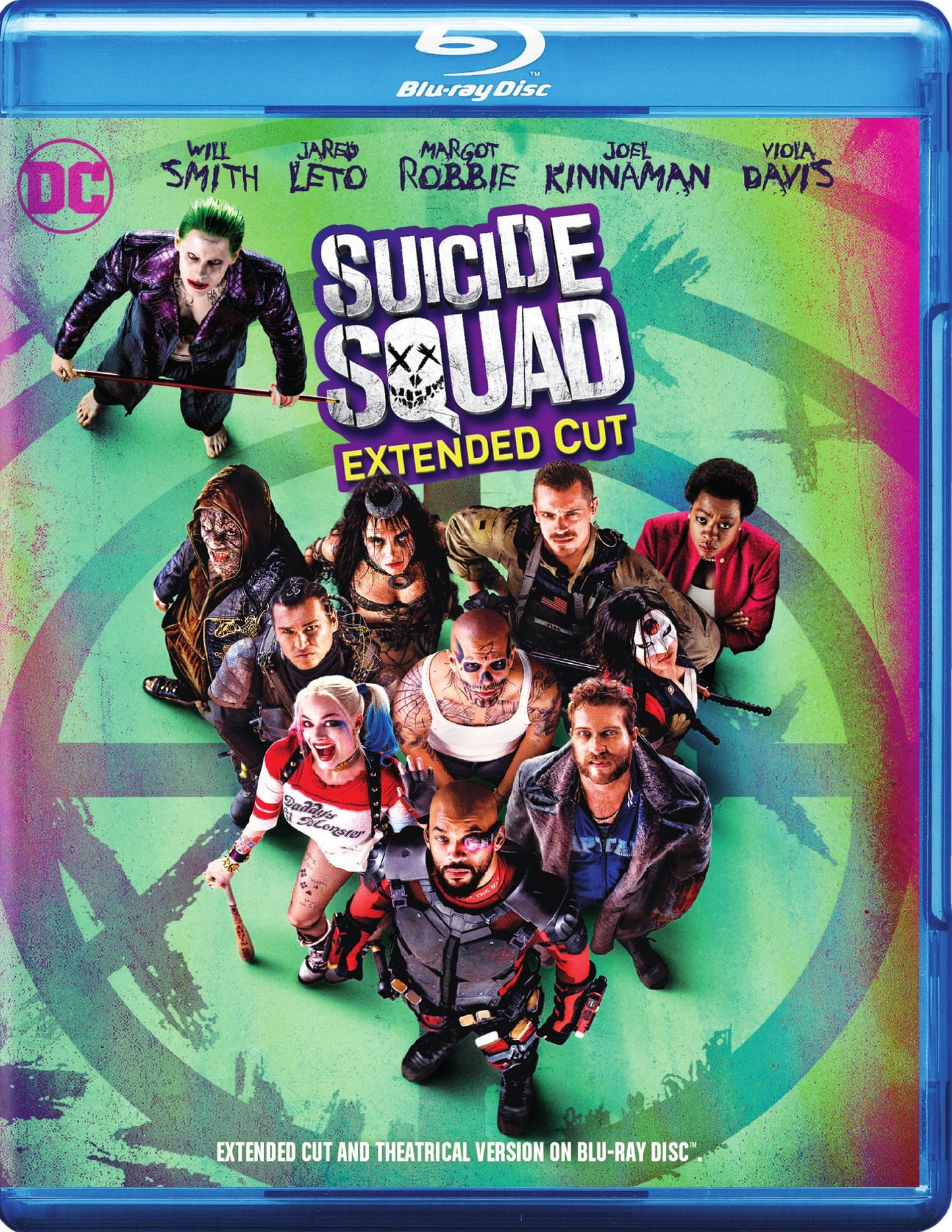 Suicide Squad [Extended Cut] [Blu-ray] cover art