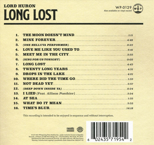 Long Lost cover art