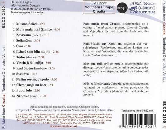 Folklore from Croatia cover art