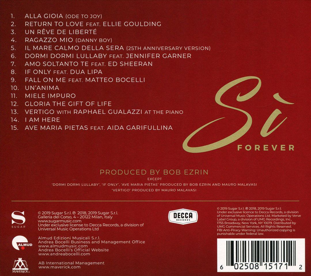 Sì Forever: The Diamond Edition cover art