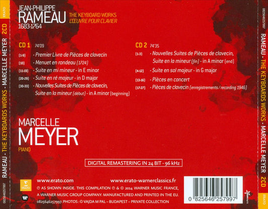 Jean-Philippe Rameau: The Keyboard Works cover art