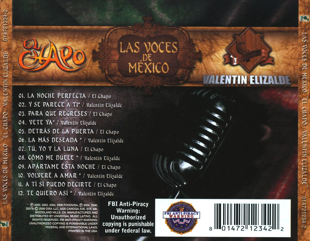 Voces de Mexico cover art