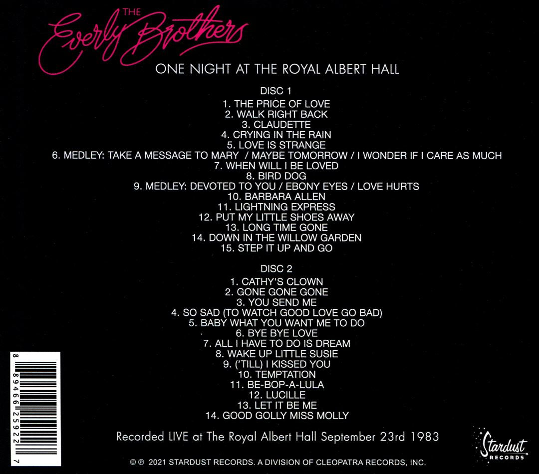 Night at the Royal Albert Hall cover art