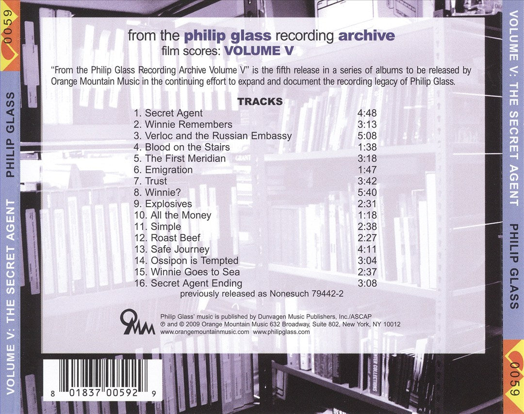 The Secret Agent [Soundtrack] cover art