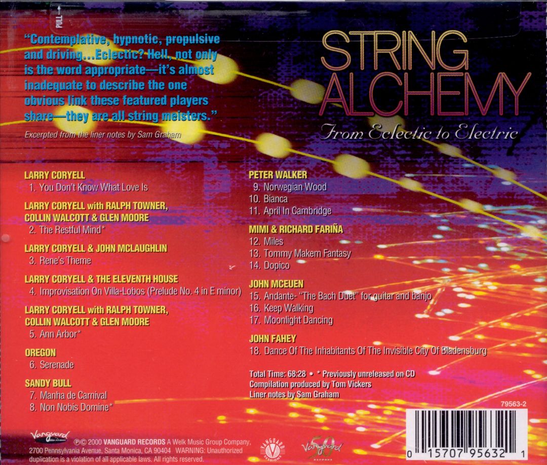 String Alchemy: From Eclectic to Electric cover art
