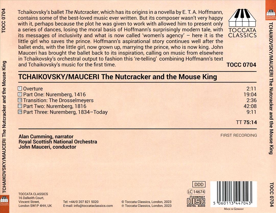 Tcahikovsky by Arrangement: The Nutcracker and the Mouse King, or the Clockmaker's Tale cover art