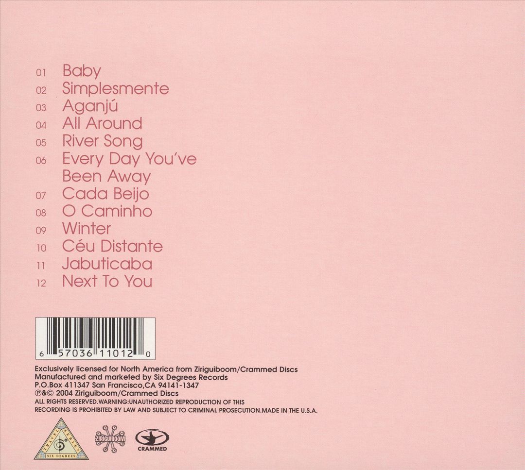 Bebel Gilberto cover art