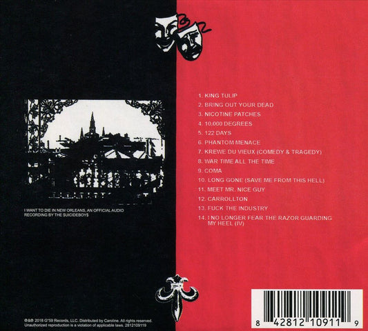 I Want to Die in New Orleans cover art