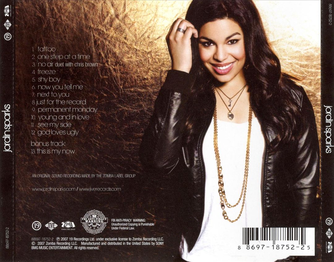 Jordin Sparks cover art