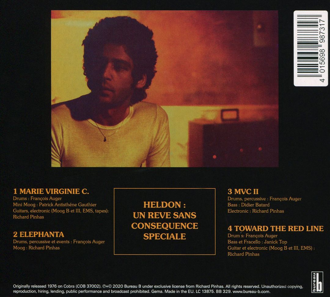 Heldon V: Un Reve Sans Consequence Speciale cover art