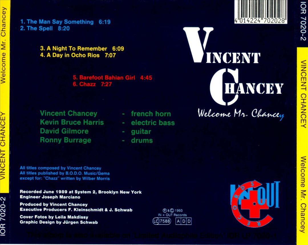 Welcome Mr. Chancey cover art