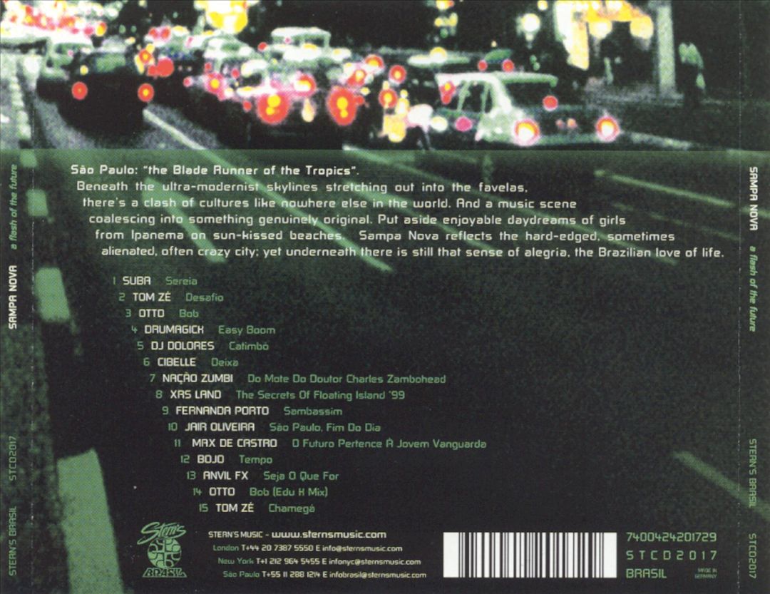 Brazil: Sampa Nova (Sao Paulo - A Tropical Flash Of The Future) cover art