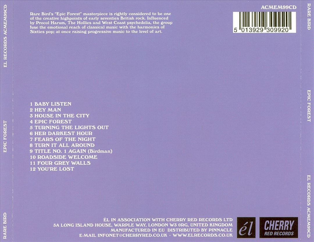 Epic Forest [Bonus Tracks] cover art