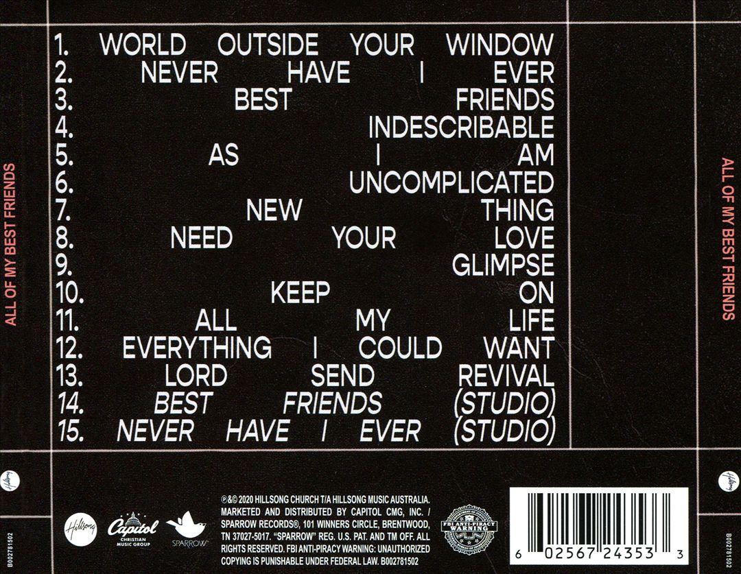 All of My Best Friends cover art