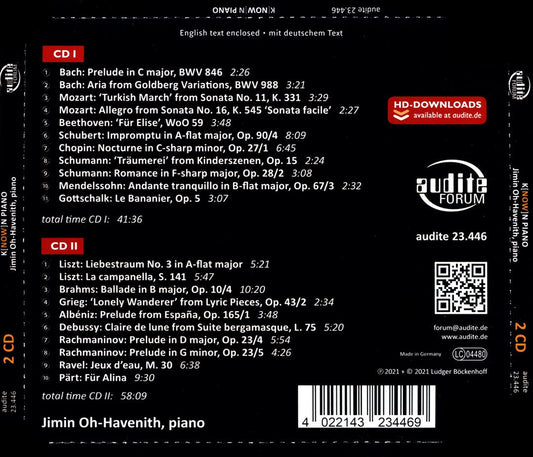 k[NOW]n Piano cover art