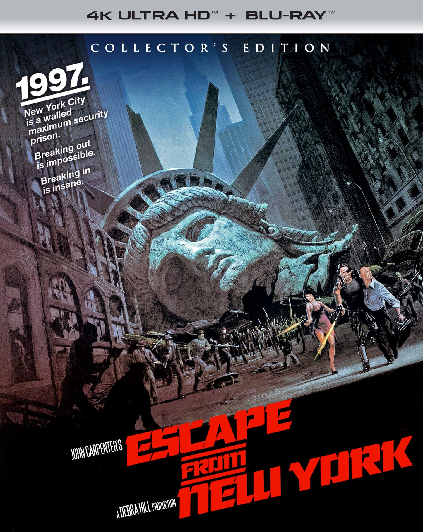 Escape from New York [4K Ultra HD Blu-ray] cover art