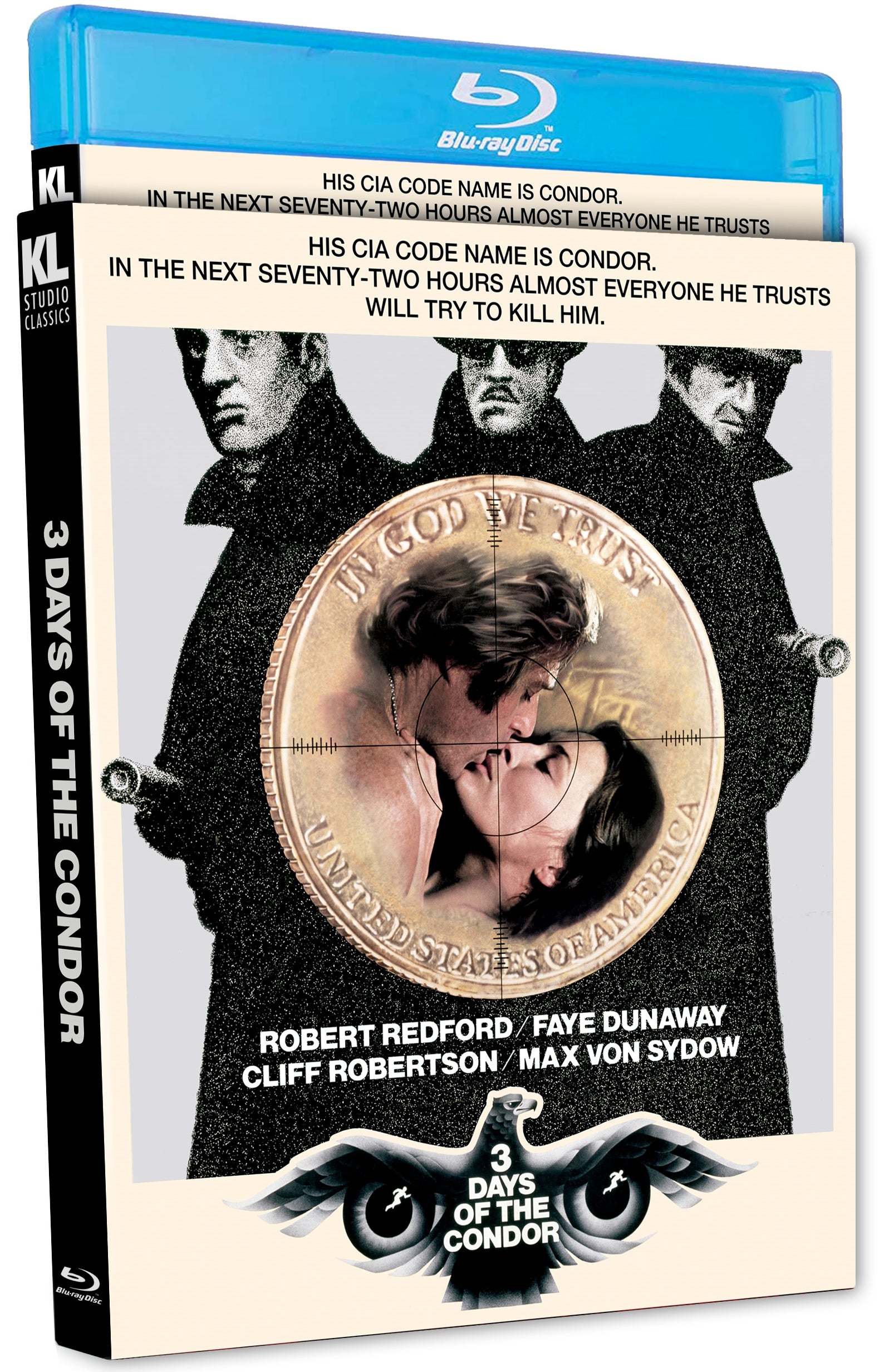 3 Days of the Condor [Blu-ray] cover art