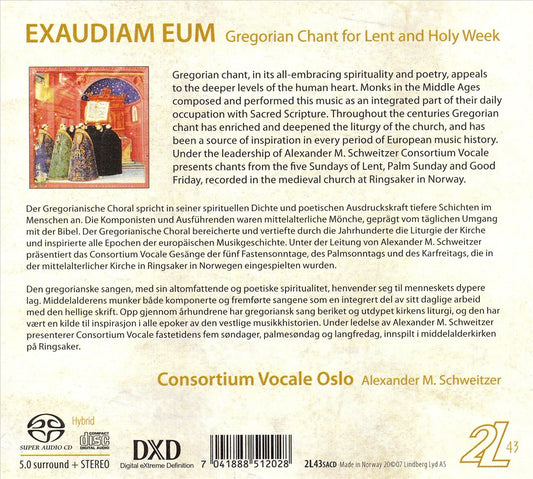 Exaudiam Eum [Hyrid SACD] cover art