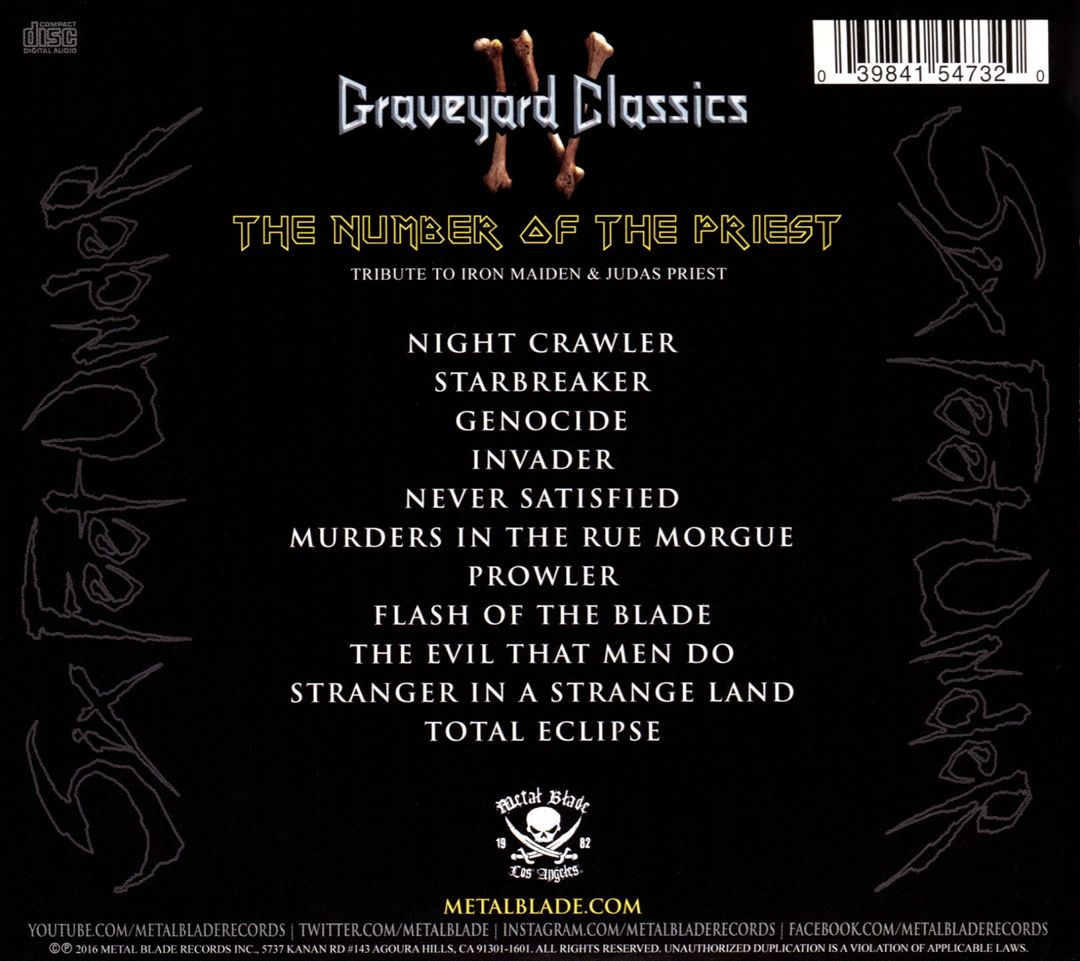 Graveyard Classics, Vol. 4: Number of the Priest cover art