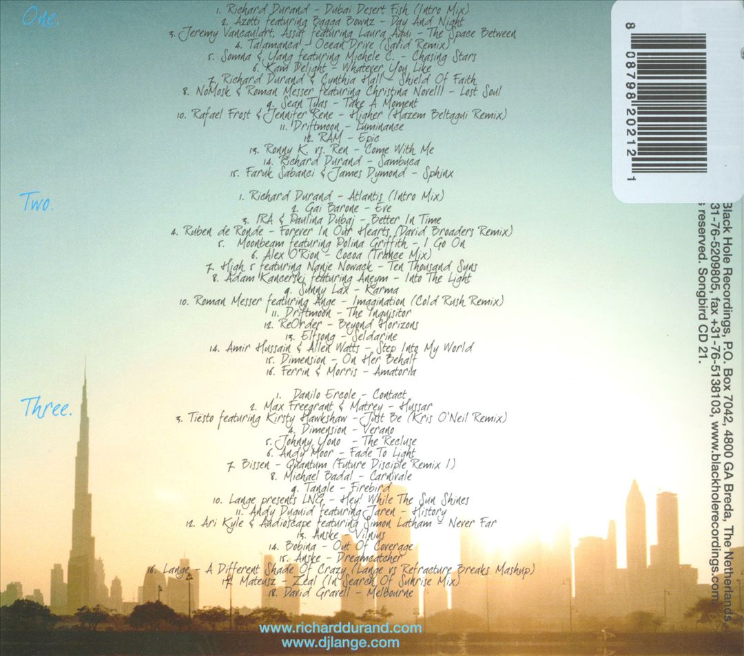 In Search of Sunrise, Vol. 12: Dubai cover art