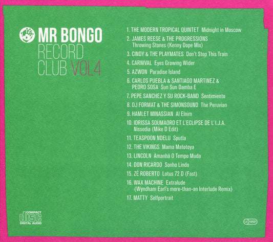 Mr Bongo Record Club, Vol. 4 cover art
